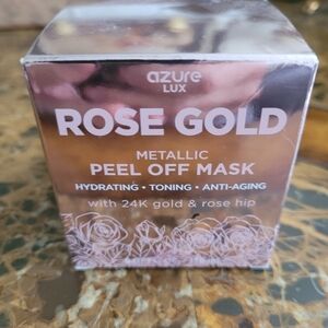 Azure Lux Rose Gold Metallic Peel Off Mask